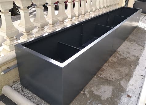 china custom metal planter boxes|Custom Metal Planter Aluminum Planter Box .